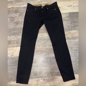 Rich and skinny Black Denim Jeans Size 30 Y2K